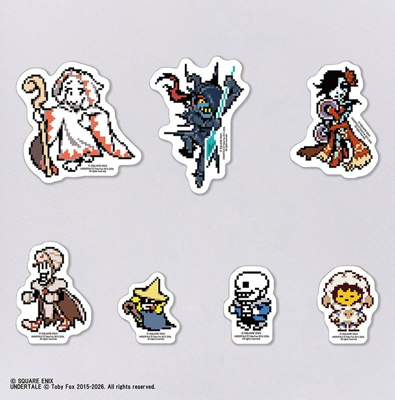 UNDERTALE × FINAL FANTASY 貼紙套裝