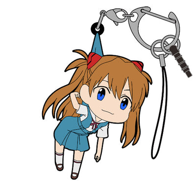 式波・明日香・蘭格雷 捏捏吊飾 制服Ver.