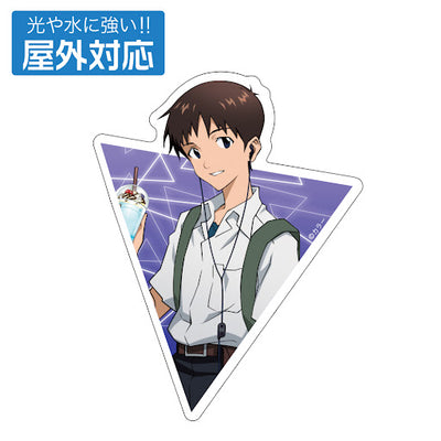 全新繪製 碇真嗣 戶外用貼紙 制服Ver.
