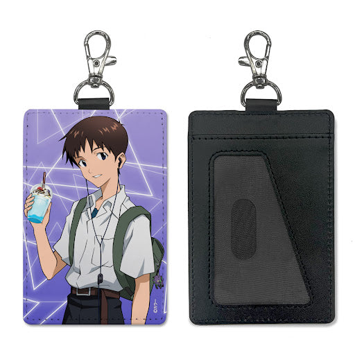 全新繪製 碇真嗣 證件套（附鉤扣） 制服Ver.