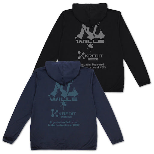 WILLE&KREDIT 薄身速乾連帽衛衣