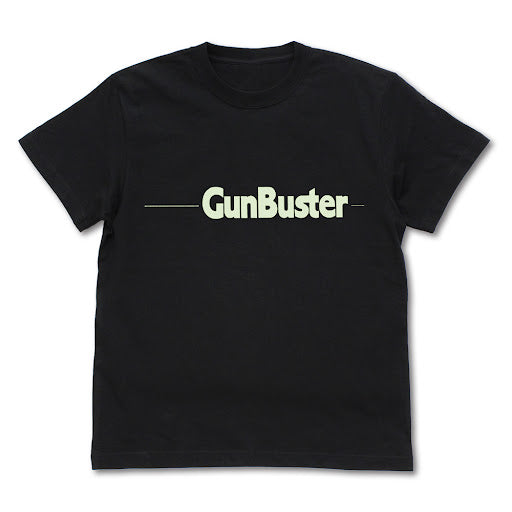 GunBuster過場圖 夜光 T恤/黑