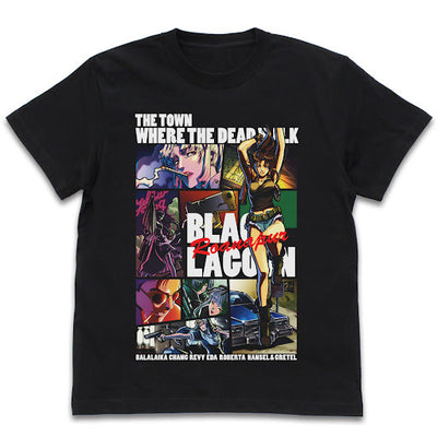 BLACKLAGOON 全彩 T恤/黑