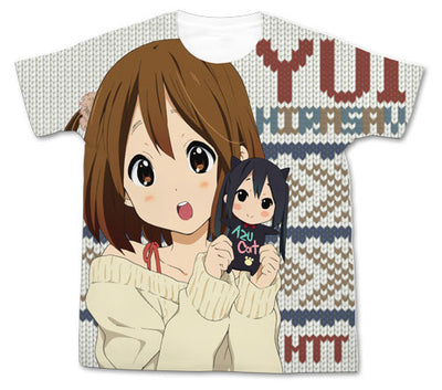 映畫「K-ON!」平澤唯全圖 T恤/白