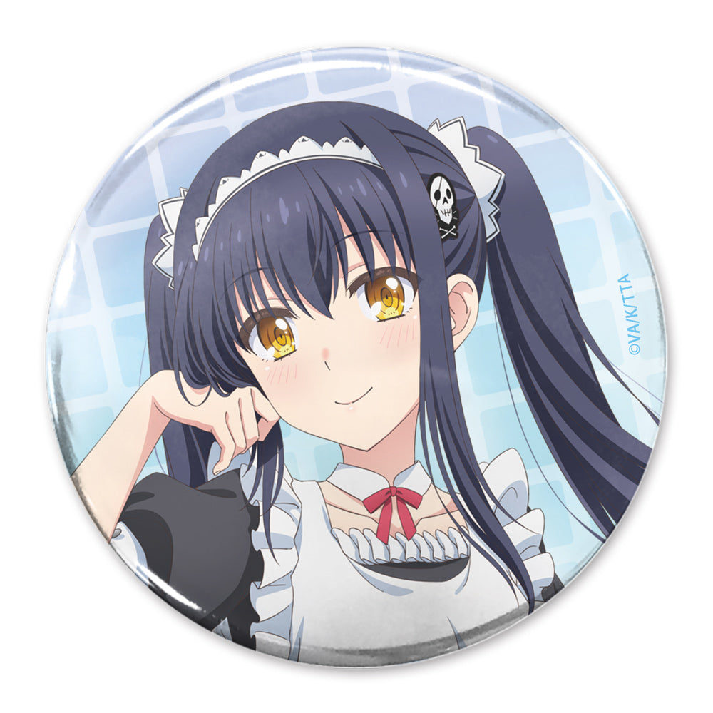 全新繪製 久島鴎 65mm徽章 ご奉仕メイドVer.