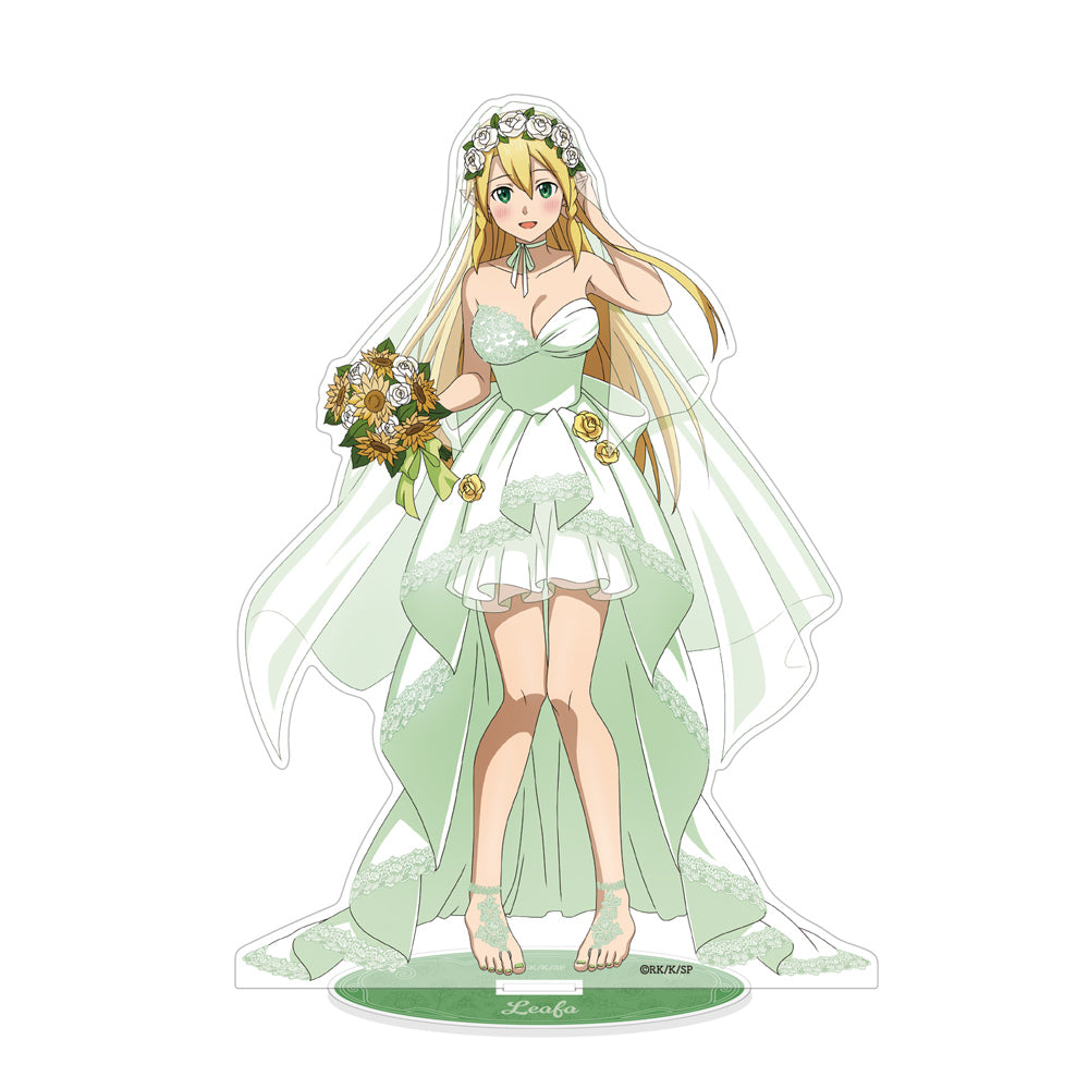 全新繪製 リーファ 亞克力立牌（大） 婚紗Ver.