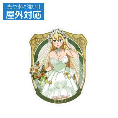 全新繪製 リーファ 戶外用貼紙 婚紗Ver.