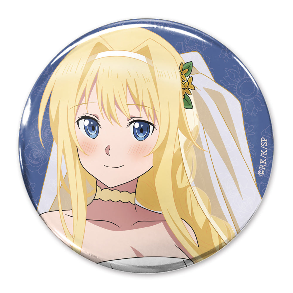 全新繪製 アリス 65mm徽章 婚紗Ver.