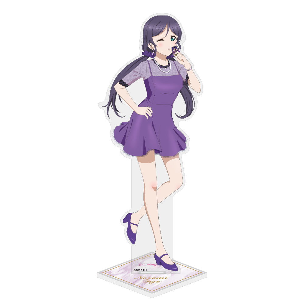 全新繪製 東條 希 亞克力立牌（大） パーティードレス2025