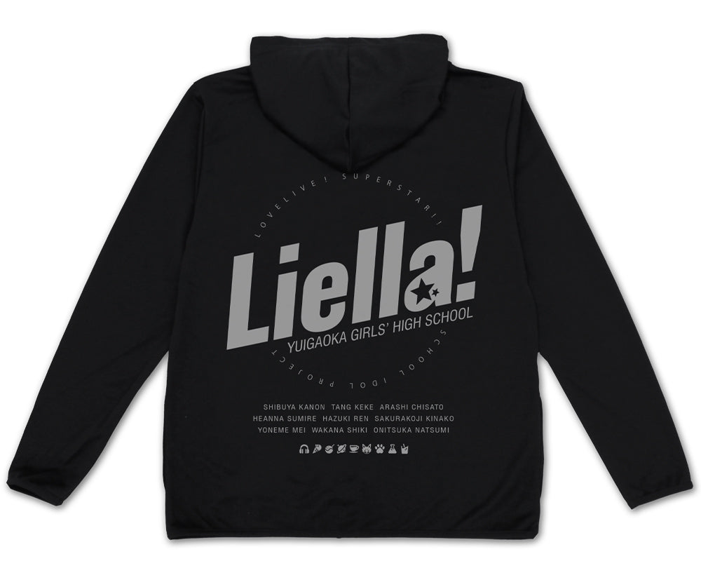 Liella! 薄身速乾連帽衛衣
