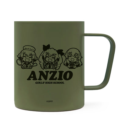 アンツィオ高校 サーモ不鏽鋼杯(燒付塗裝仕上げ)