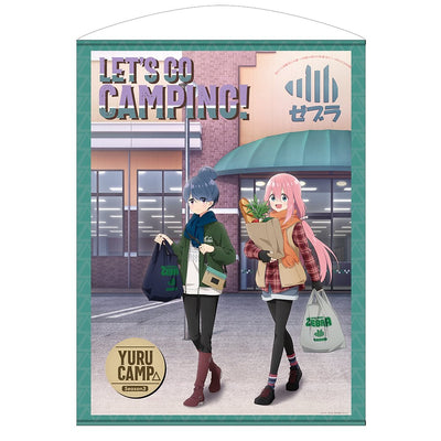 全新繪製 リン&なしこ 100cm 掛布 ゼブラお買い物Ver.