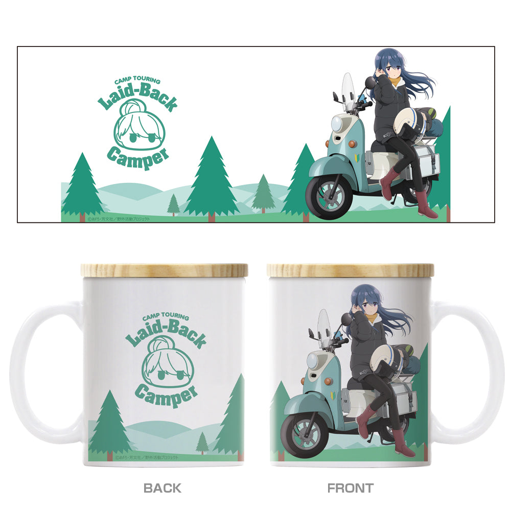 全新繪製 志摩リン 全彩有蓋杯 バイクひ與いきVer.