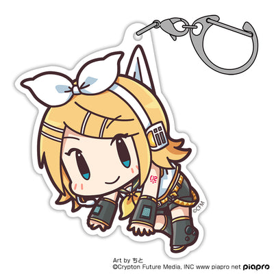 鏡音リン 亞克力捏捏吊飾