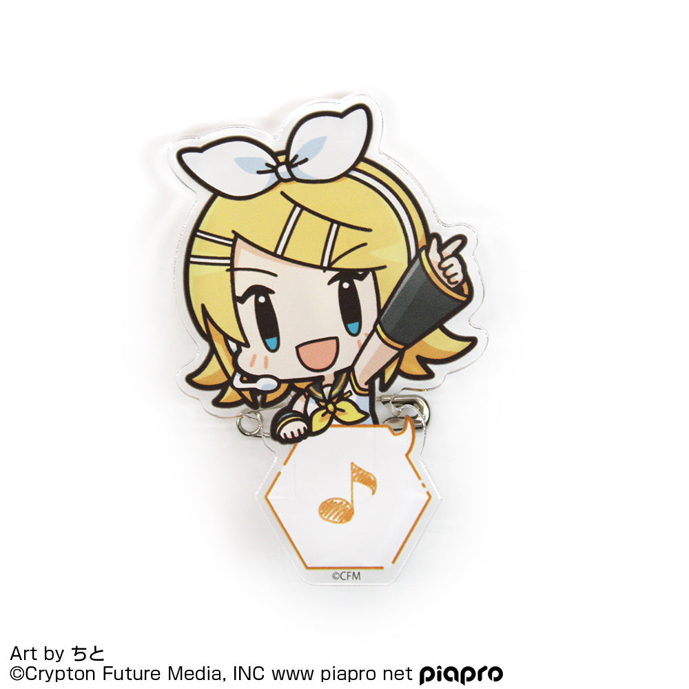 亞克力彈跳吊飾 鏡音リン