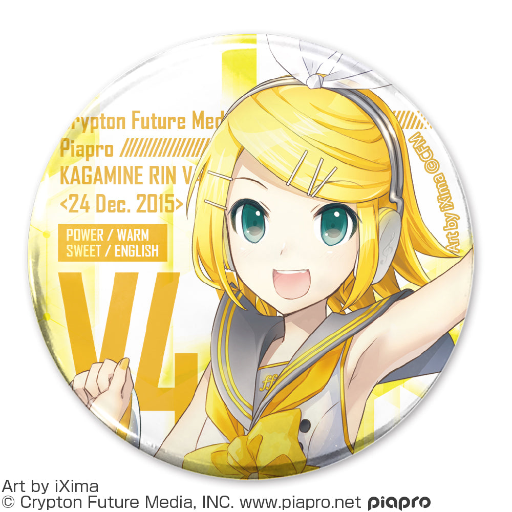 鏡音リン V4X 65mm徽章
