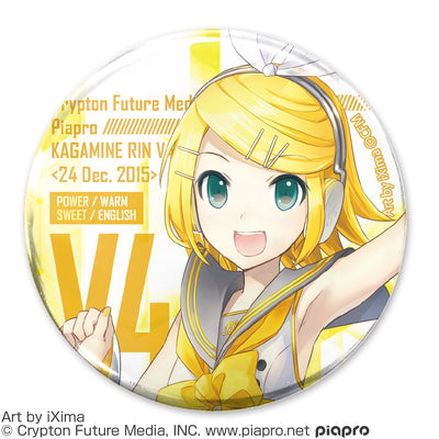 鏡音リン V4X 65mm徽章