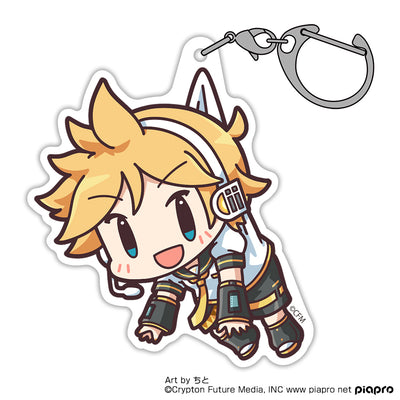 鏡音レン 亞克力捏捏吊飾