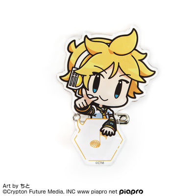亞克力彈跳吊飾 鏡音レン