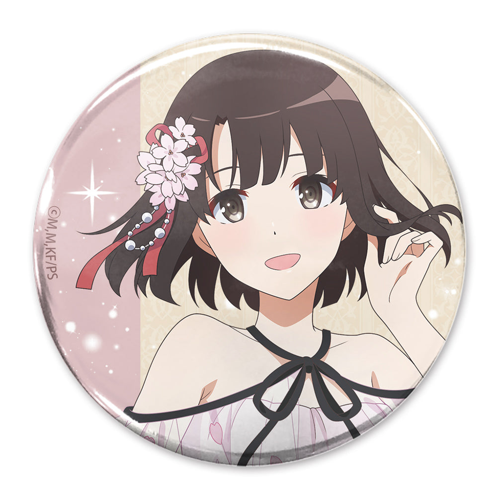 全新繪製 加藤惠 65mm徽章 Blooming dress Ver.