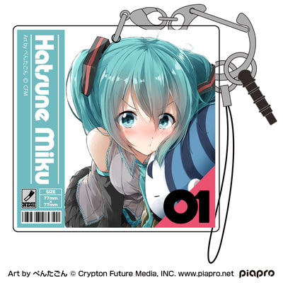 初音ミク 亞克力多用途匙扣 ぺんたごん Ver.