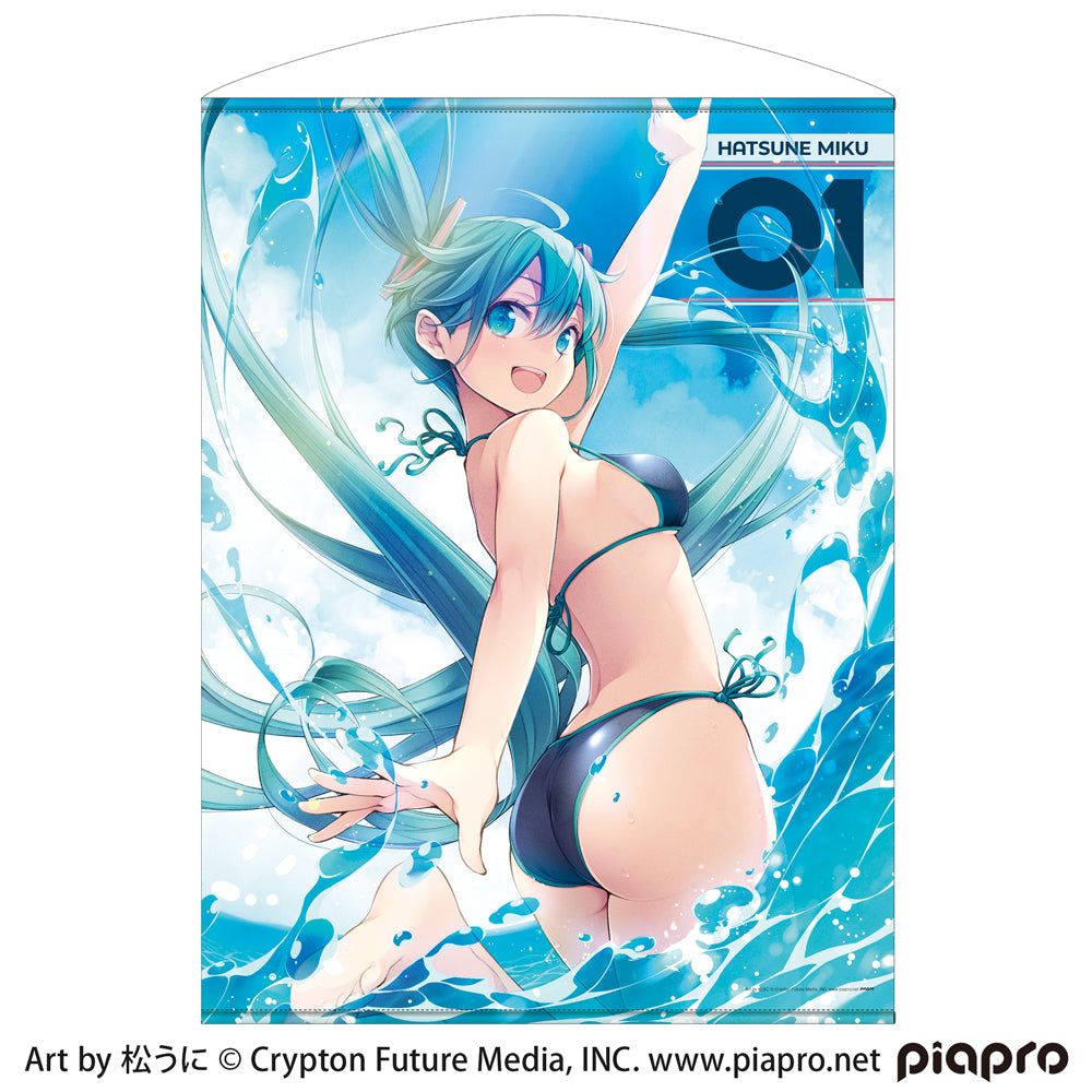 初音ミク 100cm 掛布 松う Ver.