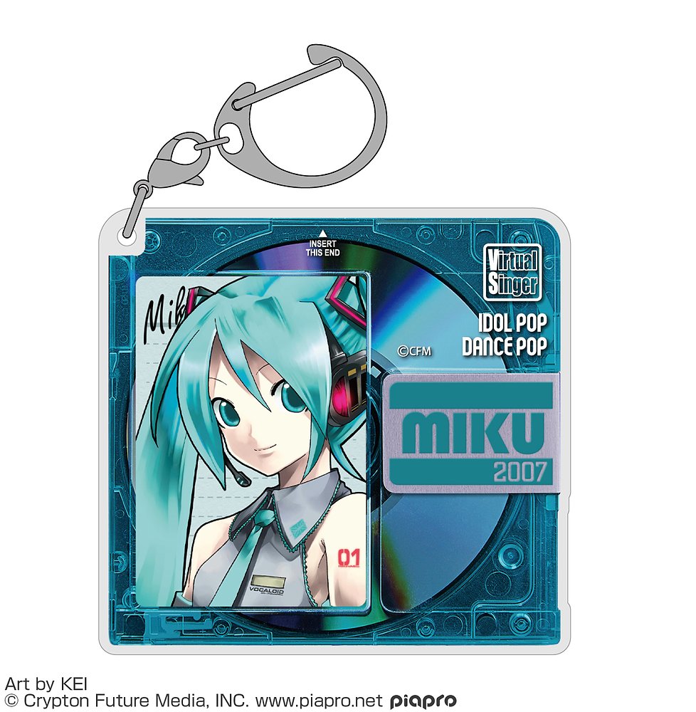 初音ミク 亞克力多用途匙扣