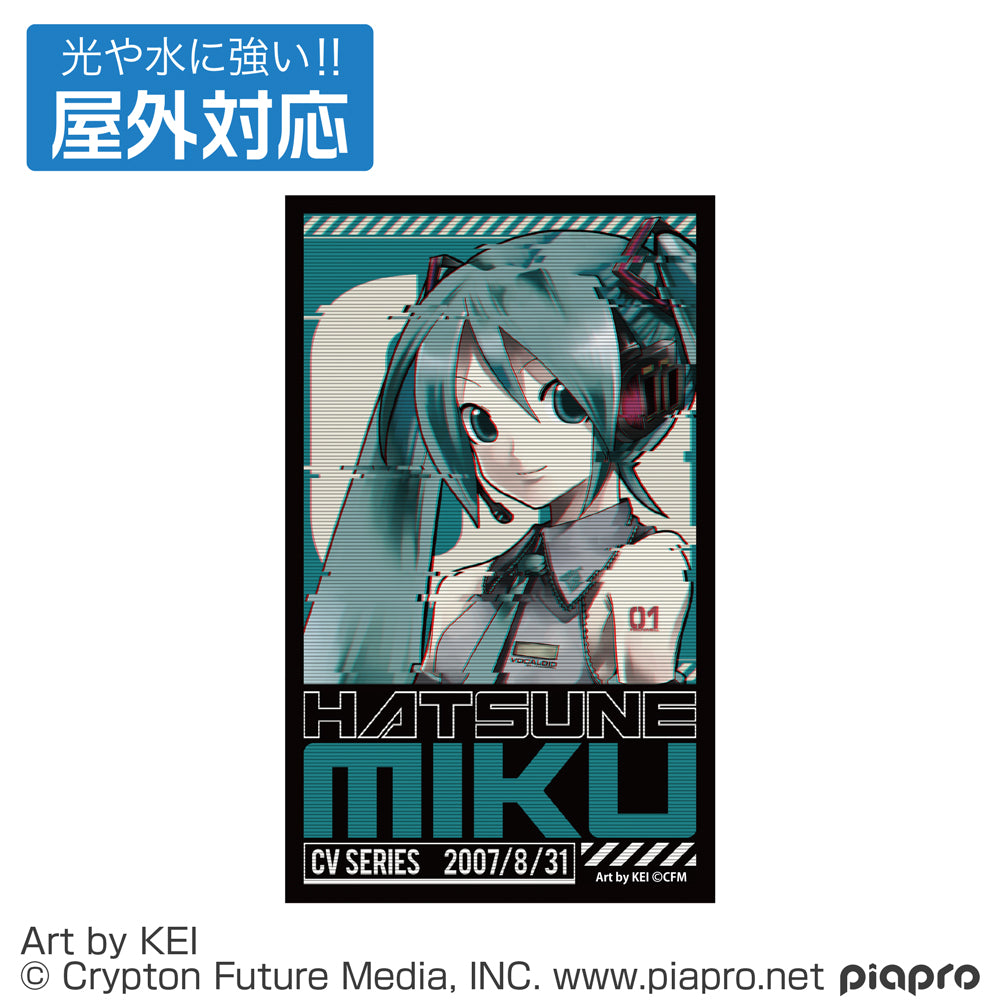 初音ミク 戶外用貼紙