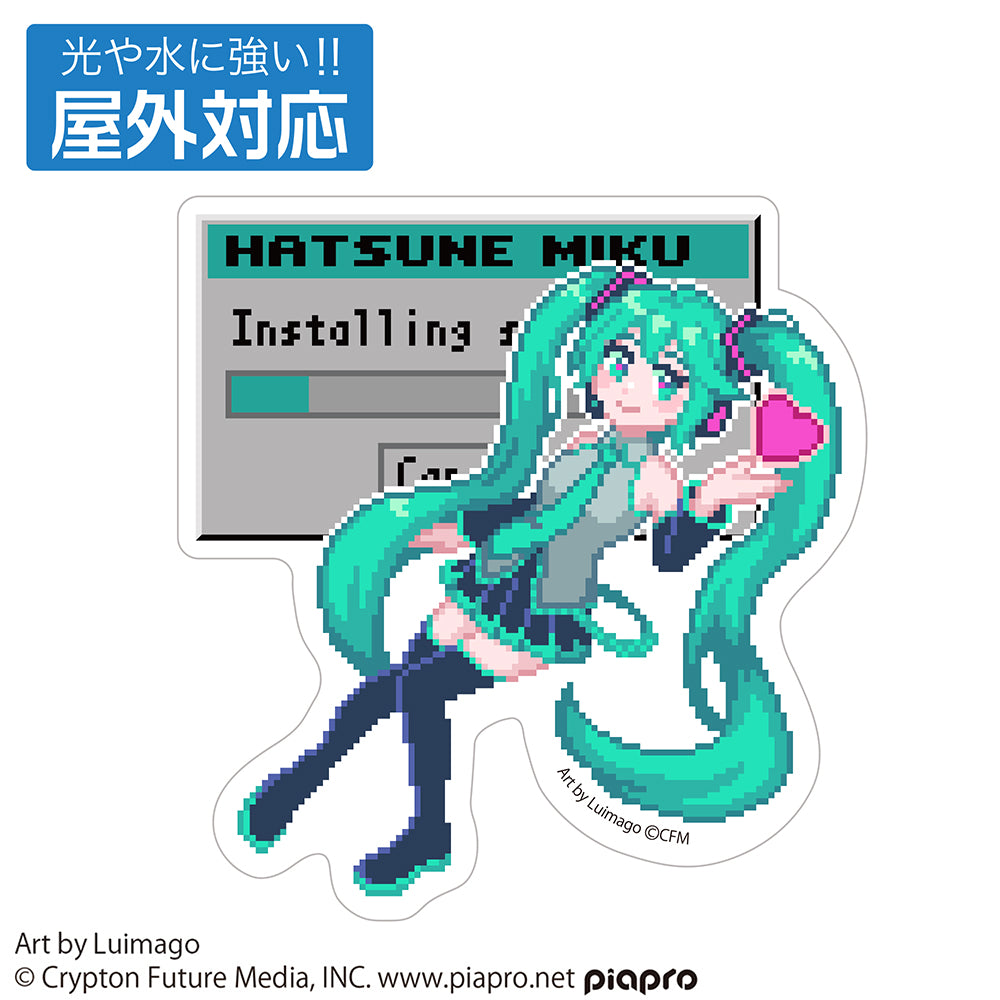 初音ミク 戶外用貼紙 Luimago Ver.