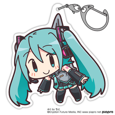 初音ミク 亞克力捏捏吊飾