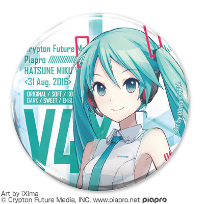 初音ミク V4X 65mm徽章