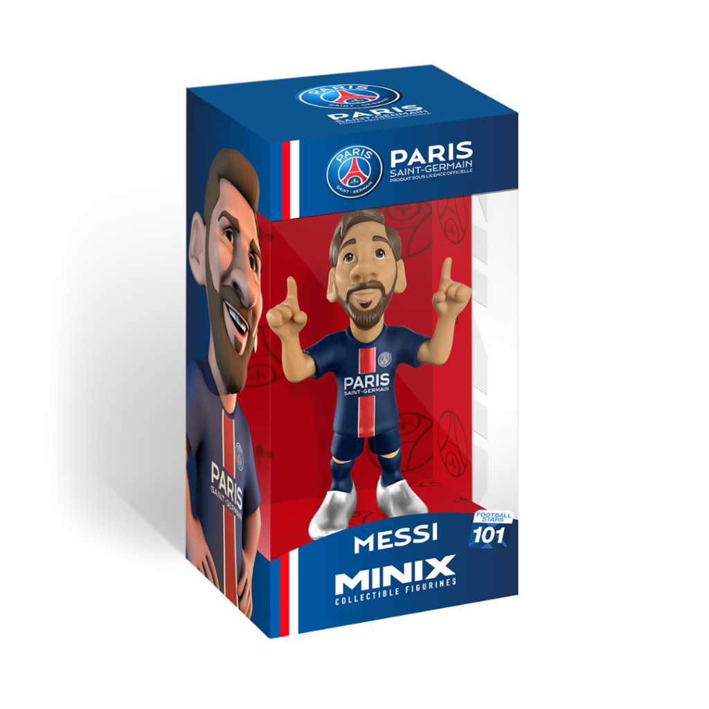 Minix 12cm人偶 巴黎聖日耳門 - 美斯Messi