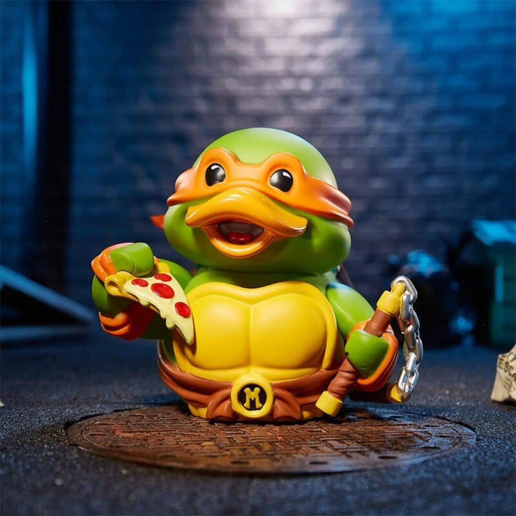 Tubbz 忍者龜  Michelangelo 中型鴨仔