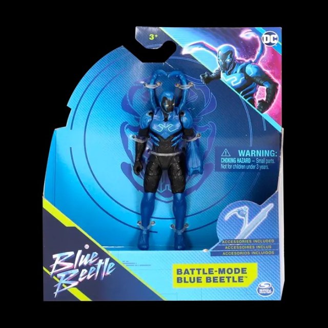 Blue Beetle 4" Figure
