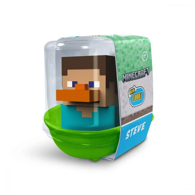 Tubbz Minecraft Steve 迷你鴨公仔
