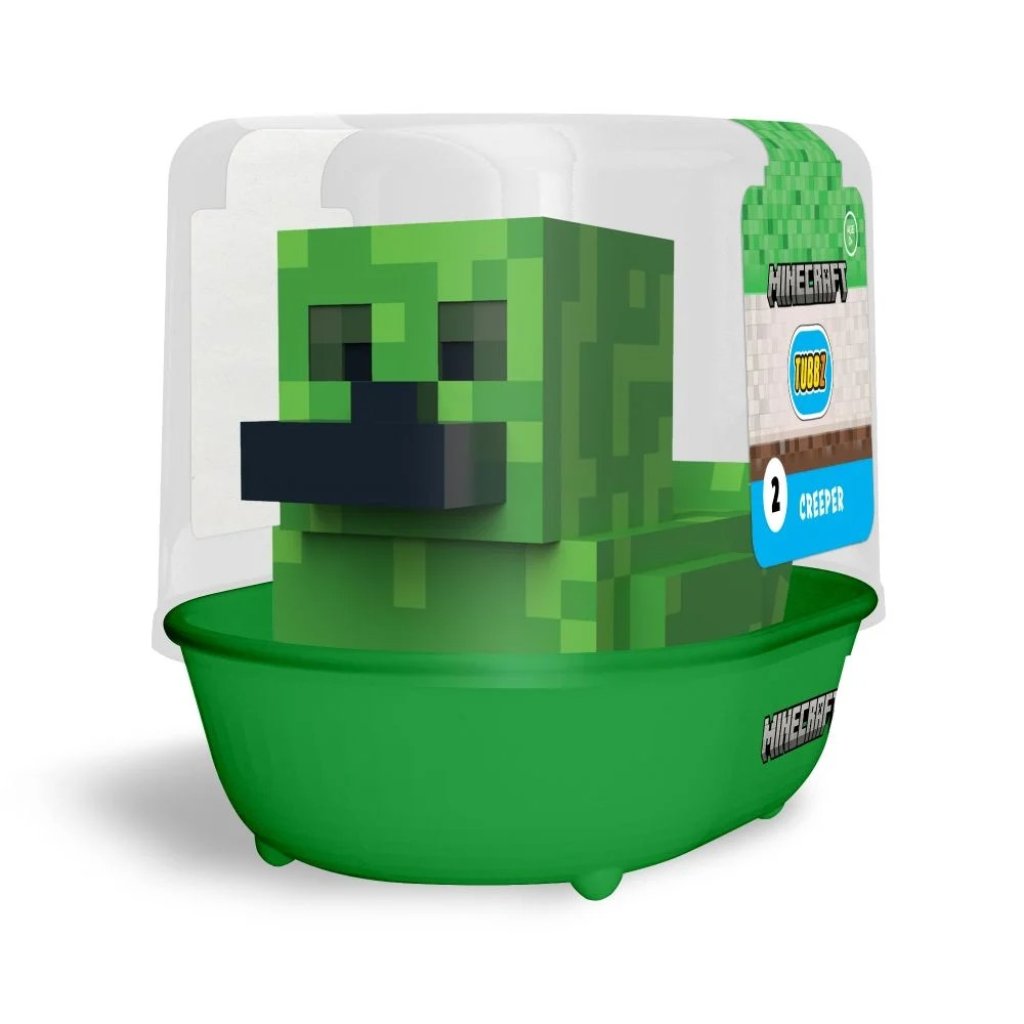 Tubbz Minecraft Creeper 中型鴨公仔 First Edition