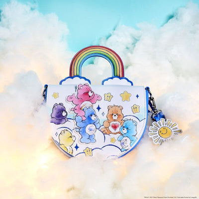 Loungefly CareBears 彩虹斜孭袋