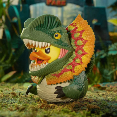TUBBZ 侏儸紀公園 雙冠龍 Dilophosaurus 中型鴨公仔
