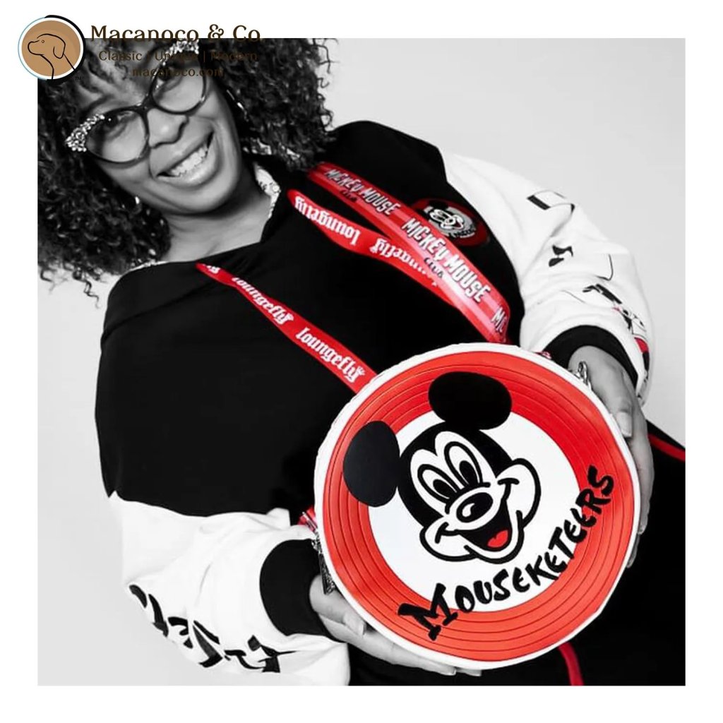 Loungefly Disney 100th Mickey Mouseketeers Ear Holder Crossbody (Bag Only)
