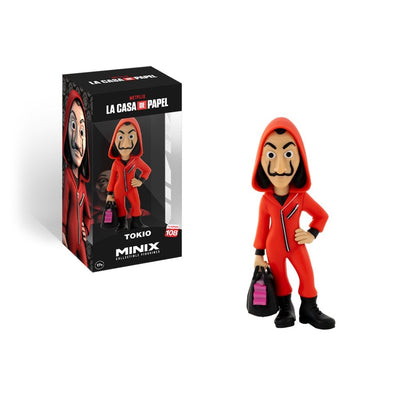 Minix 12cm人偶 Money Heist 紙房子- Tokyo w/ Mask