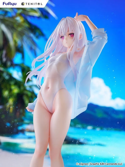【預訂3月商品至9月11號】[TENITOL TALL]《MIGNON WORKS》shiro -泳裝- (4580736407879)