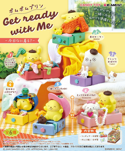 POMPOMPURIN 一起準備出行(一套6款)