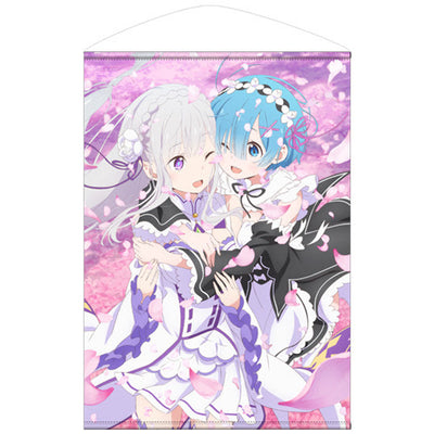 愛蜜莉雅&レム B2 掛布