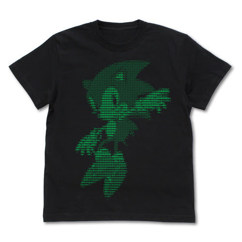Sonic アスキーアートT恤/黑