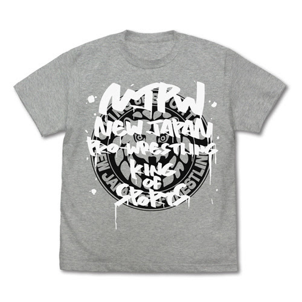 ライオンマーク Tシャツ グラフィティVer./MIX GRAY-M
