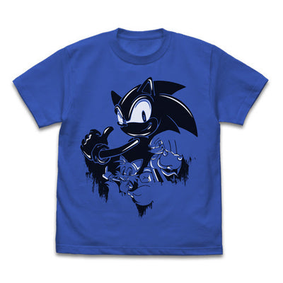 Sonic ウォールペイント T恤/ROYAL BLUE