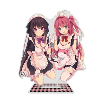 明日香&みき 亞克力立牌（大）