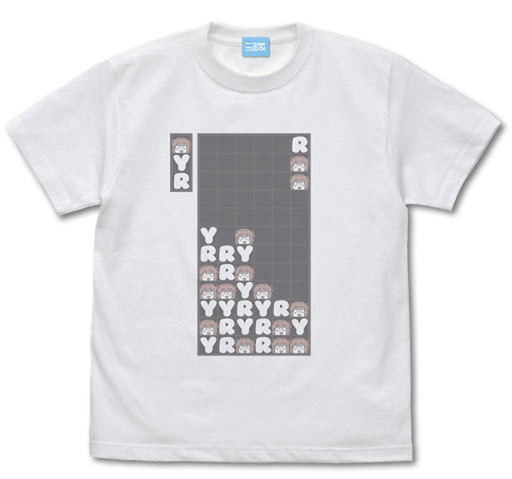 あかり落ちもの Tシャツ/WHITE-M