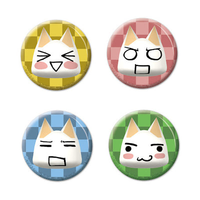 どこいっしょ Tororo フェイス 徽章4個セット