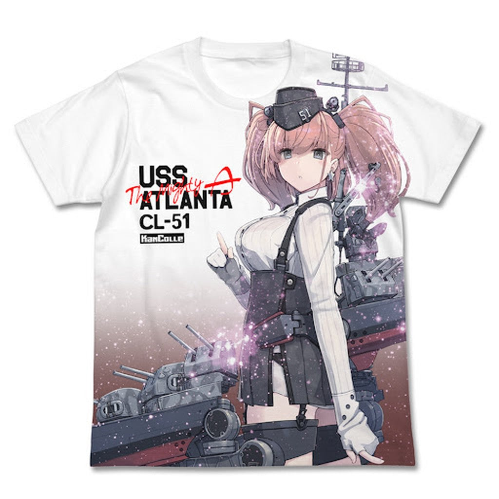 アトランタ フルグラフィックTシャツ/WHITE-XL